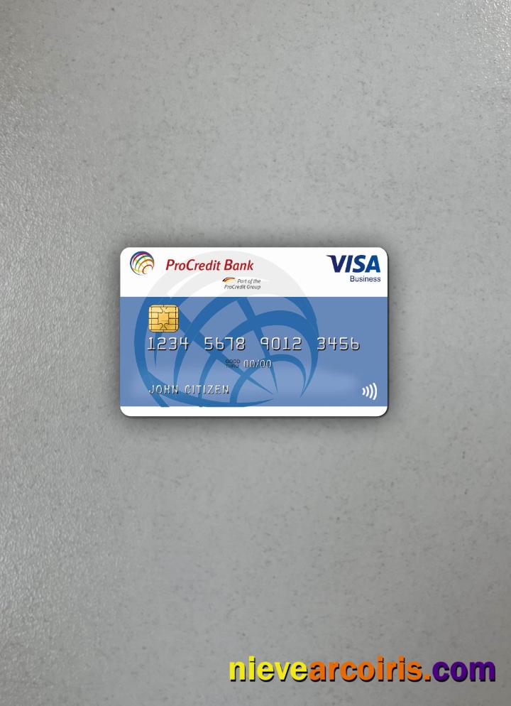 Germany ProCredit Bank VISA Business photolook
